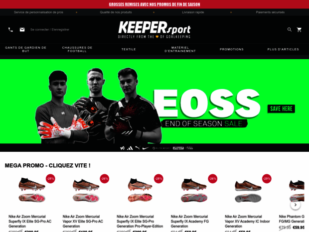 keepersport.fr