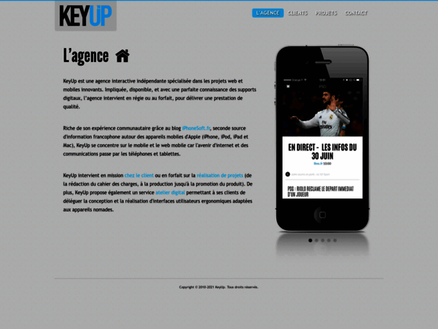 keyup.fr