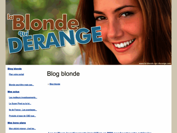 la-blonde-qui-derange.com