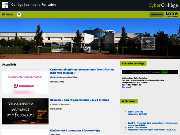 lafontaine.cybercolleges42.fr