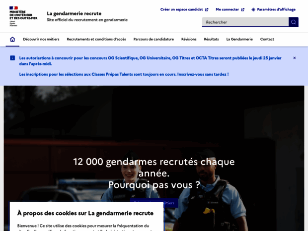 lagendarmerierecrute.fr