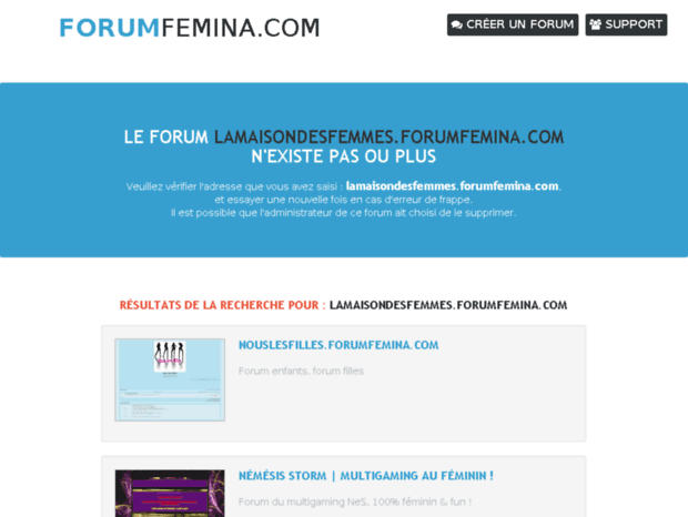 lamaisondesfemmes.forumfemina.com