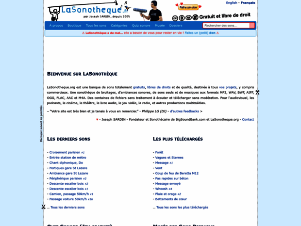 lasonotheque.org