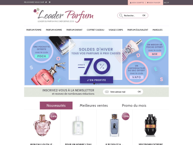leaderparfums.com