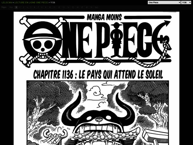 Bienvenue Au Lelscans Page One Piece Lecture En Ligne Scan 