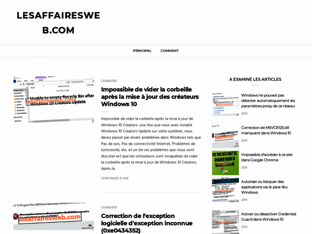 lesaffairesweb.com