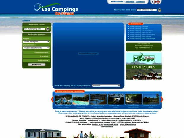 lescampingsdefrance.com
