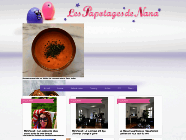 lespapotagesdenana.com
