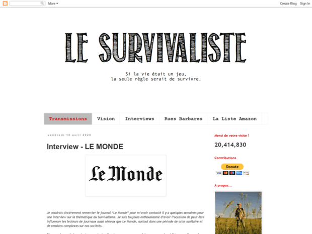 lesurvivaliste.blogspot.fr
