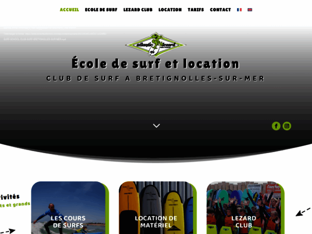 lezardsurfschool.com