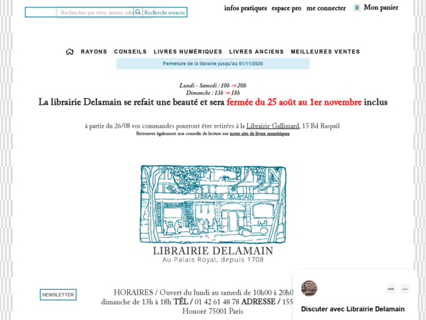 librairie-delamain.com