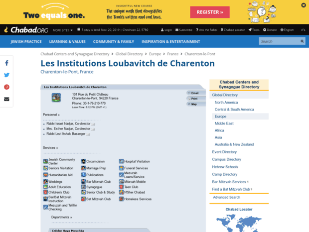 loubavitch-charenton.fr