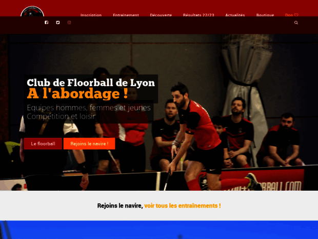lyon-floorball.com