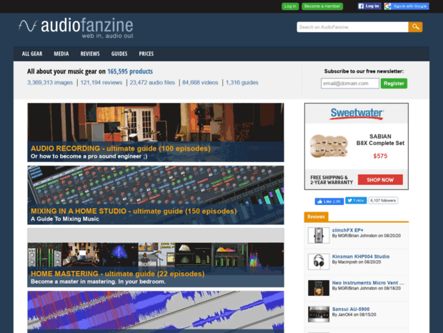 m.audiofanzine.com