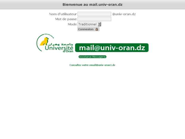 mail.univ-oran.dz