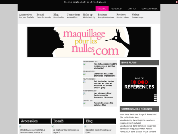 maquillagepourlesnulles.com