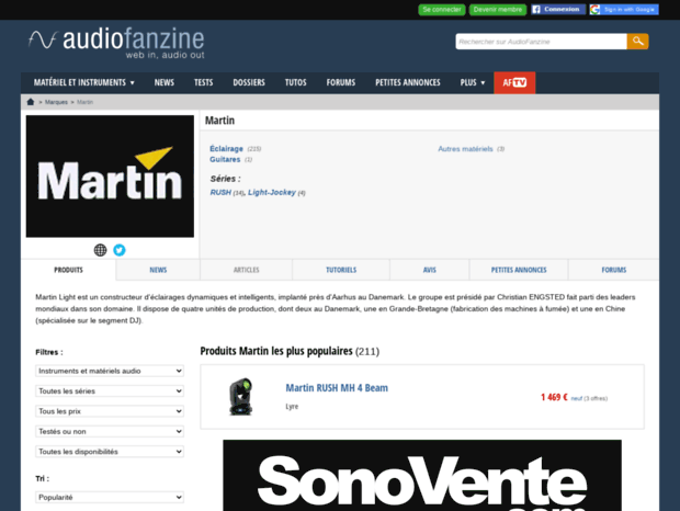 martin-light.audiofanzine.com