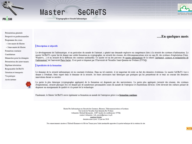 master-secrets.uvsq.fr