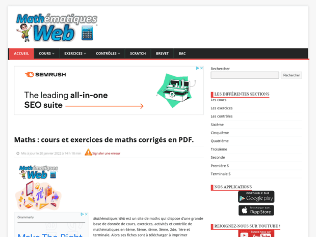 mathematiques-web.fr