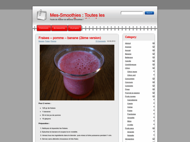 mes-smoothies.fr