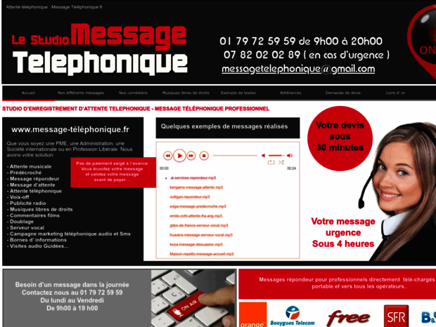 message-telephonique.fr