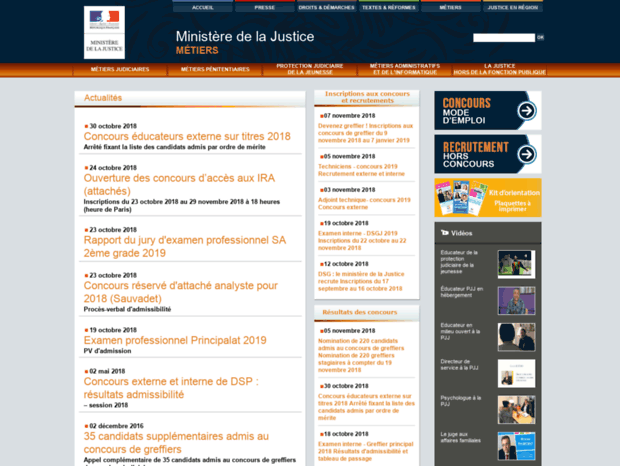 metiers.justice.gouv.fr