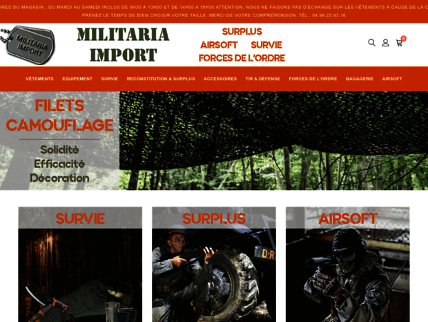 militariaimport.com
