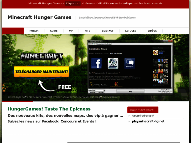 minecraft-hungergames.net