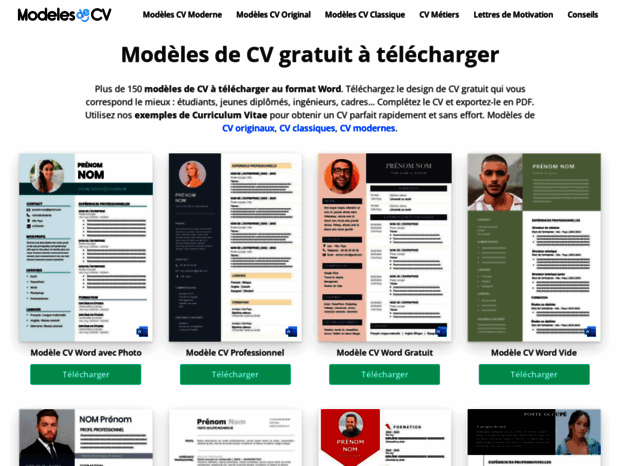 Bienvenue Au Modeles De Cv Com Page 50 Modeles De Cv Gratuit A Telecharger Au Format Word