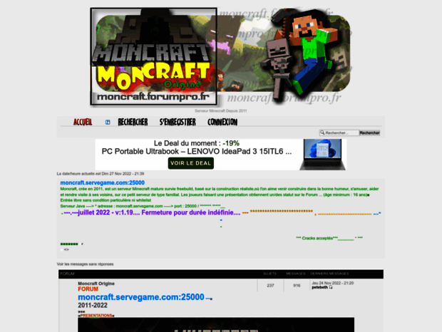 moncraft.forumpro.fr