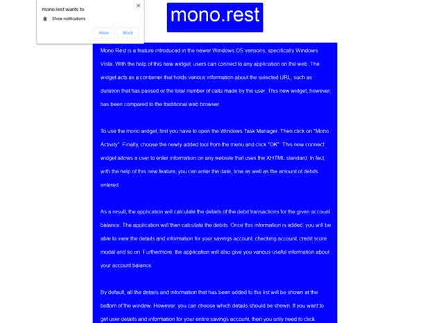 mono.rest