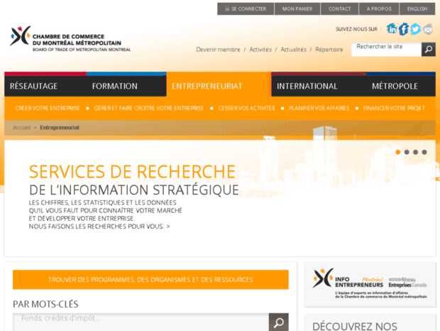 montreal.infoentrepreneurs.org