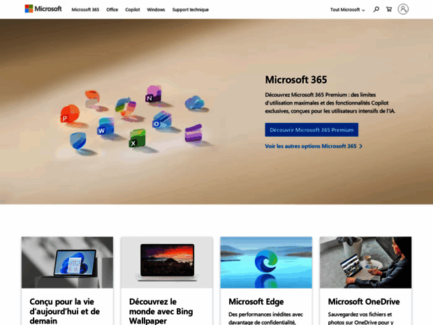 Bienvenue au msn.ma page - Microsoft – Page d'accueil officielle.
