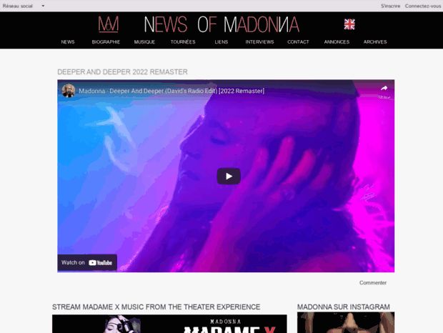 news-of-madonna.com