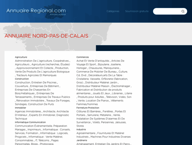 nord-pas-de-calais.annuaire-regional.com