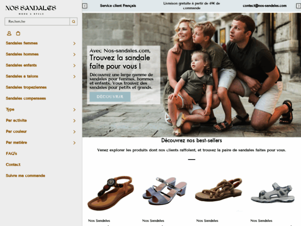 nos-sandales.com