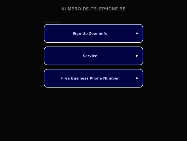 Trouver D Ou Vient Un Numero De Telephone Bienvenue au numero-de-telephone.be page - Numeros de telephone en