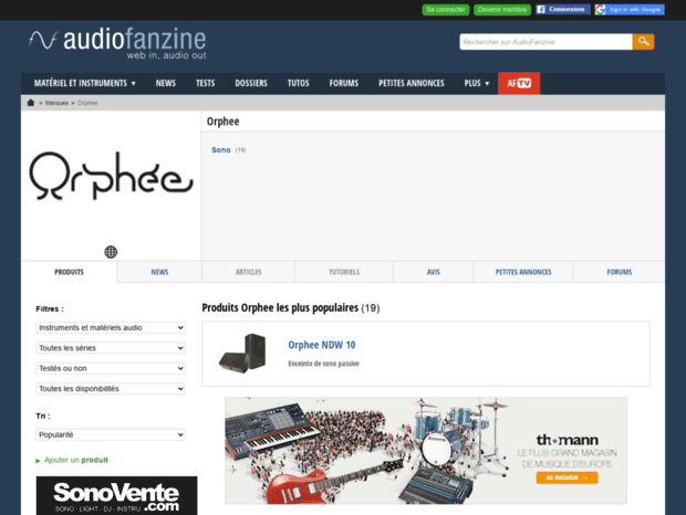 orphee.audiofanzine.com