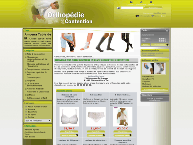 orthopedie-contention.com