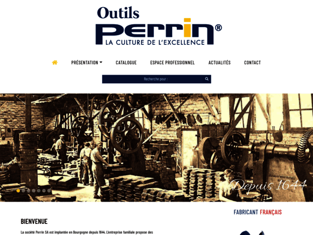 Bienvenue au outilsperrin.com page - Outils Perrin, La culture de l' excellence.