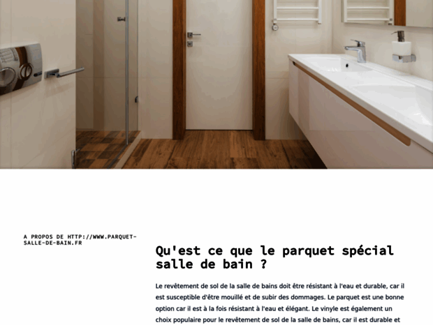 parquet-salle-de-bain.fr