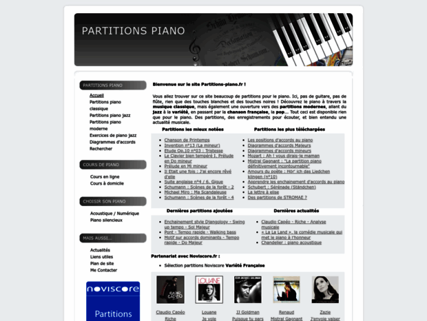 partitions-piano.fr