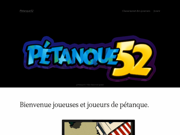 petanque52.com