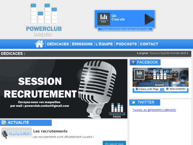 powerclubradio.fr
