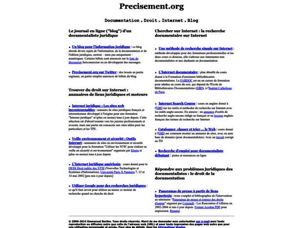precisement.org