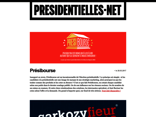 presidentielles.net