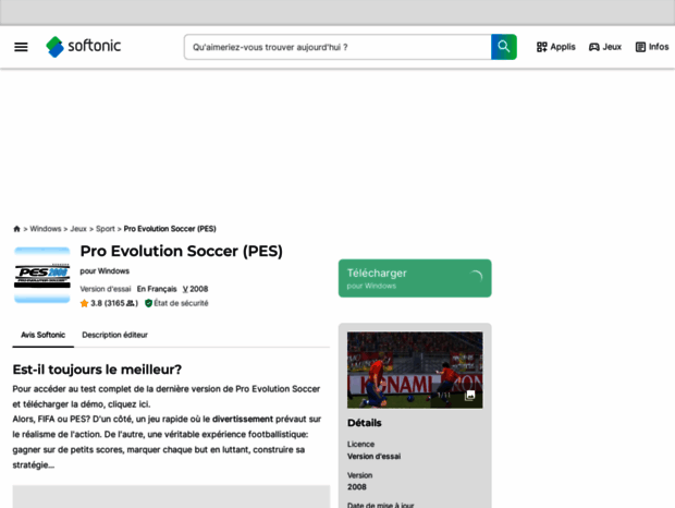 pro-evolution-soccer.softonic.fr