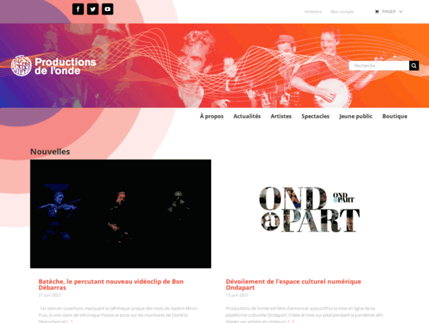 productionsdelonde.com