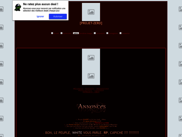 projet-zero.forum-actif.net