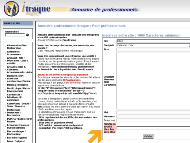 pros.itraque.fr